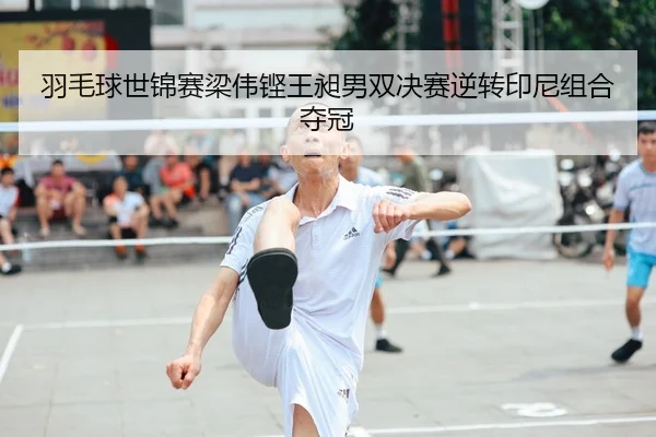 羽毛球世锦赛梁伟铿王昶男双决赛逆转印尼组合夺冠